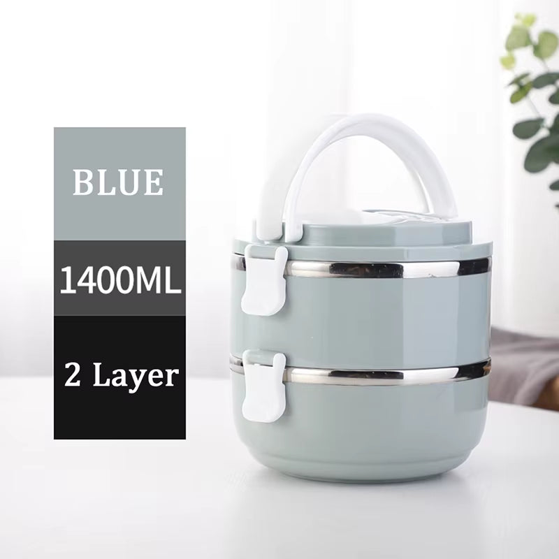 Multi-Layer Stainless Steel Lunch Box Food Portable Thermal Lunchbox Picnic Office Kids Workers School Japanese Bento