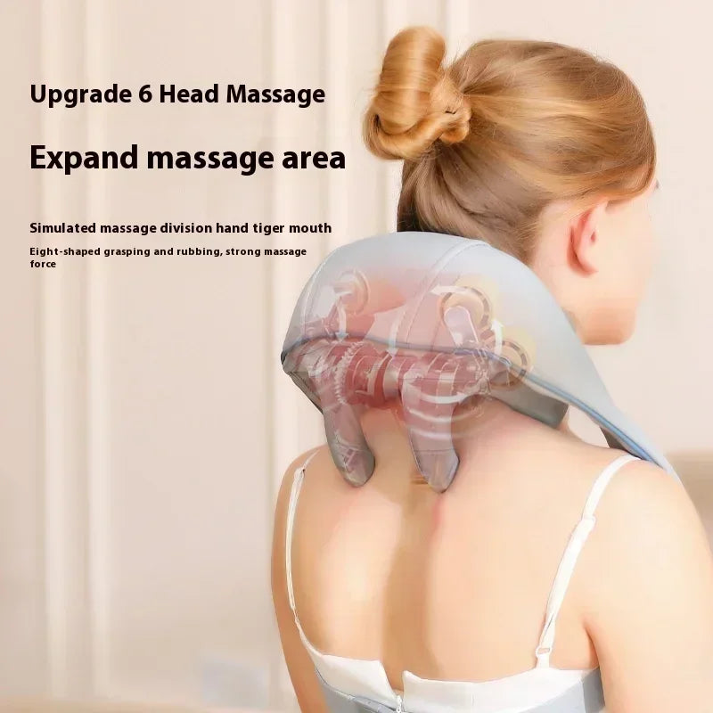 NEW Shoulder and Neck Massager 26W Bldc Massager Shoulder and Neck Multifunctional Kneading Hot Compress Massage Shawl