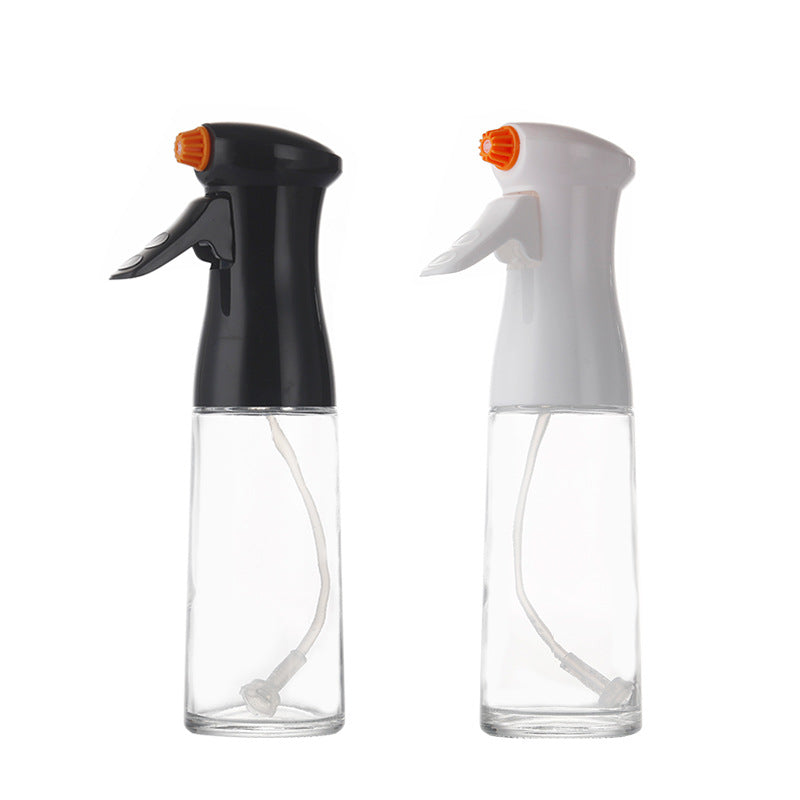 Oil Spray Bottle Glass Kettle Kitchen High-Pressure